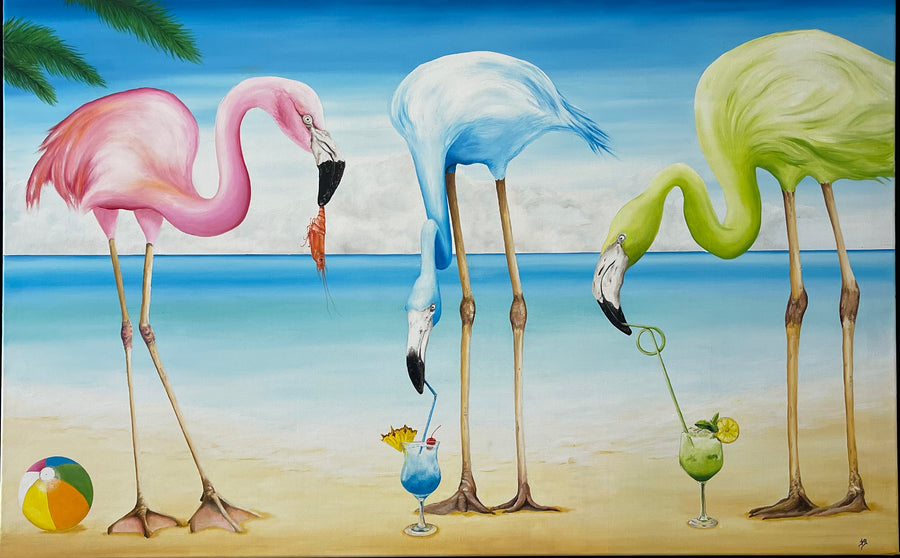 Les flamants roses, pas cirrhose