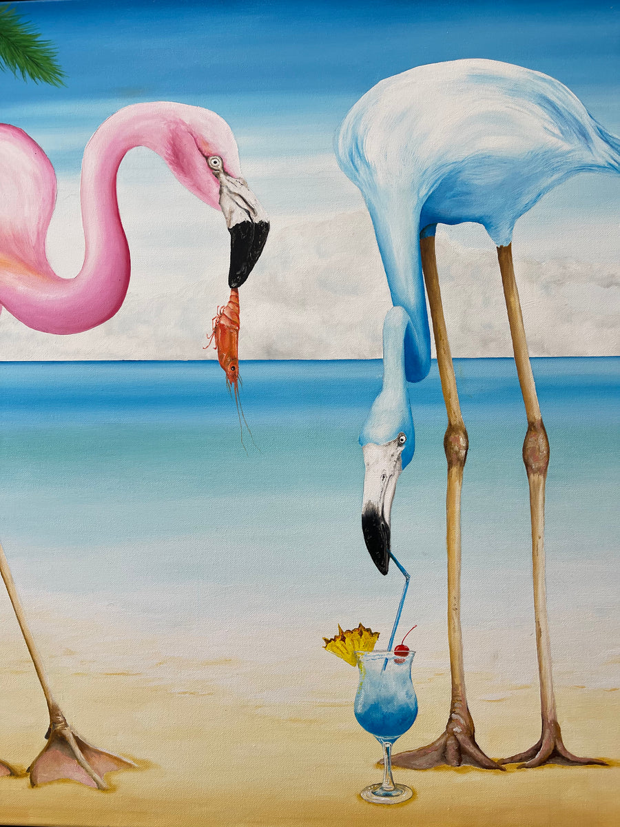 Les flamants roses, pas cirrhose
