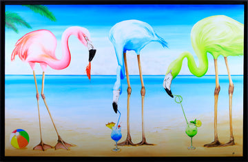 Les flamants roses, pas cirrhose